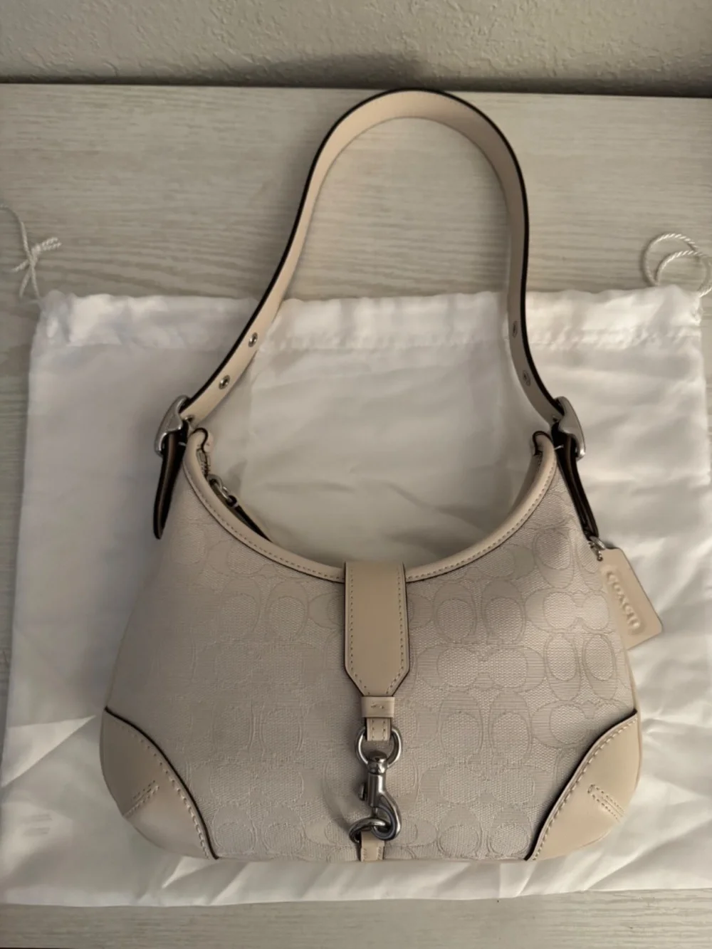 Coach signature jacquard